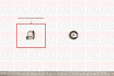 FAI AUTOPARTS t9258 -  Натяжной ролик, ремень ГРМ